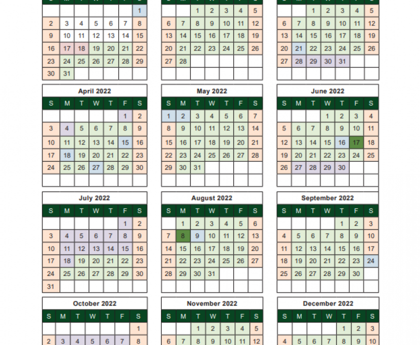 DBE releases 2022 school calendar