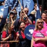 Mass public sector strikes in Tasmania