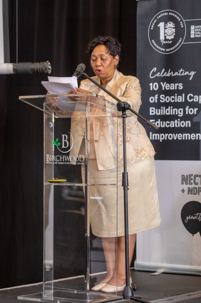 Basic Education Minister hails NECT, celebrating a decade of educational excellence