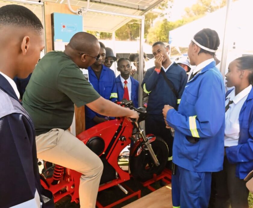 MEC Chiloane praises the skills, partnerships and opportunities of Schools of SoS at Festival