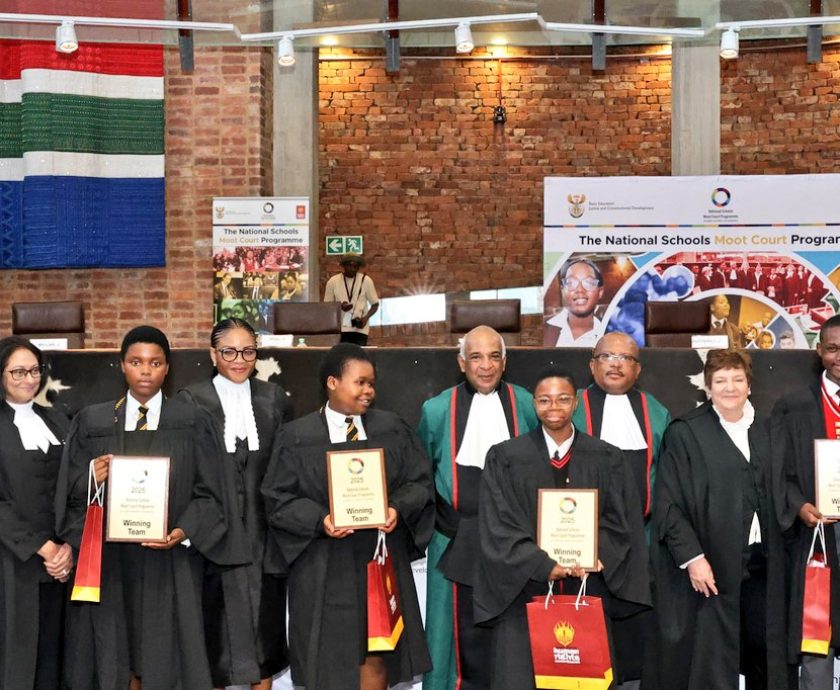 Eastern Cape and Mpumalanga schools crowned champions at national moot court final