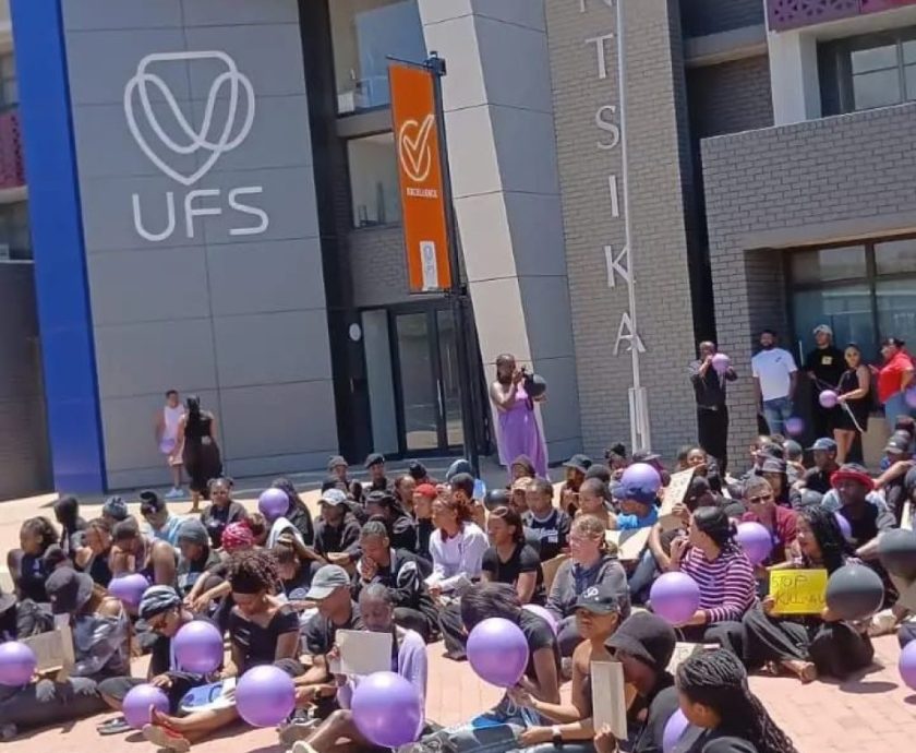 ‘All men should die’ poster sparks backlash at University of Free State