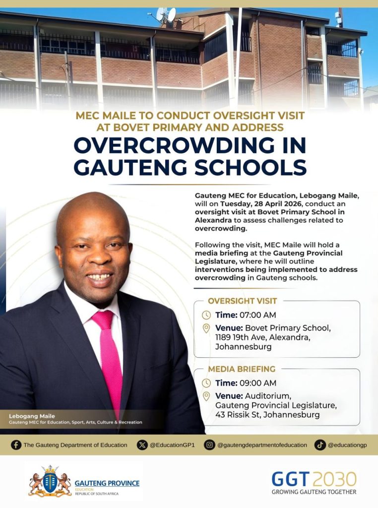 Maile to conduct oversight visit at Bovet Primary School