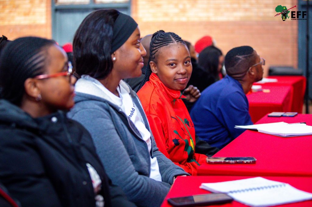 Malema tells EFF youth to drive voter registration