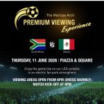 Where to watch the big match: Bafana Bafana vs Mexico