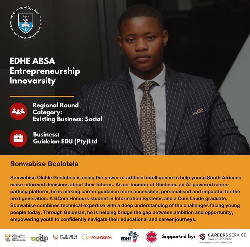 UCT student entrepreneurs reach national InnoVarsity final