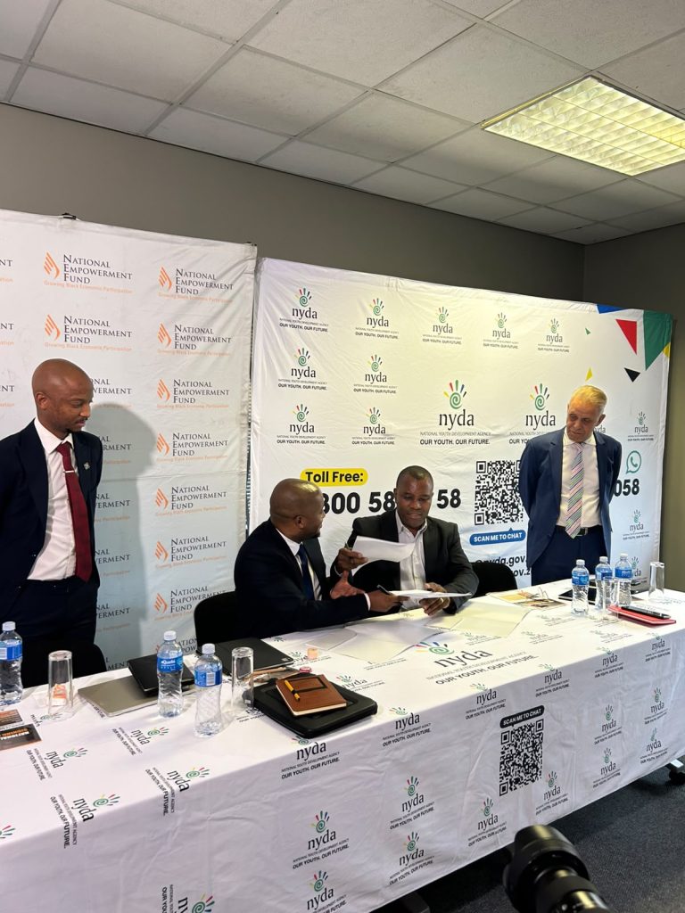 NYDA, NEF commit R100m to fund youth-owned businesses 