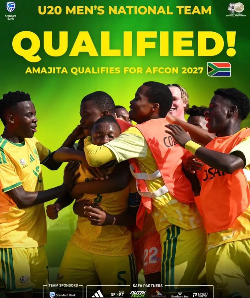 Amajita book 2027 U20 AFCON spot with comeback win over Zambia