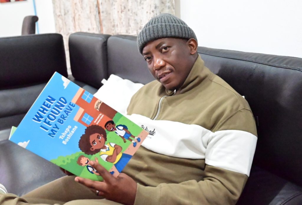 Tshepo Boshiane uses children’s book to teach courage, challenge bullying